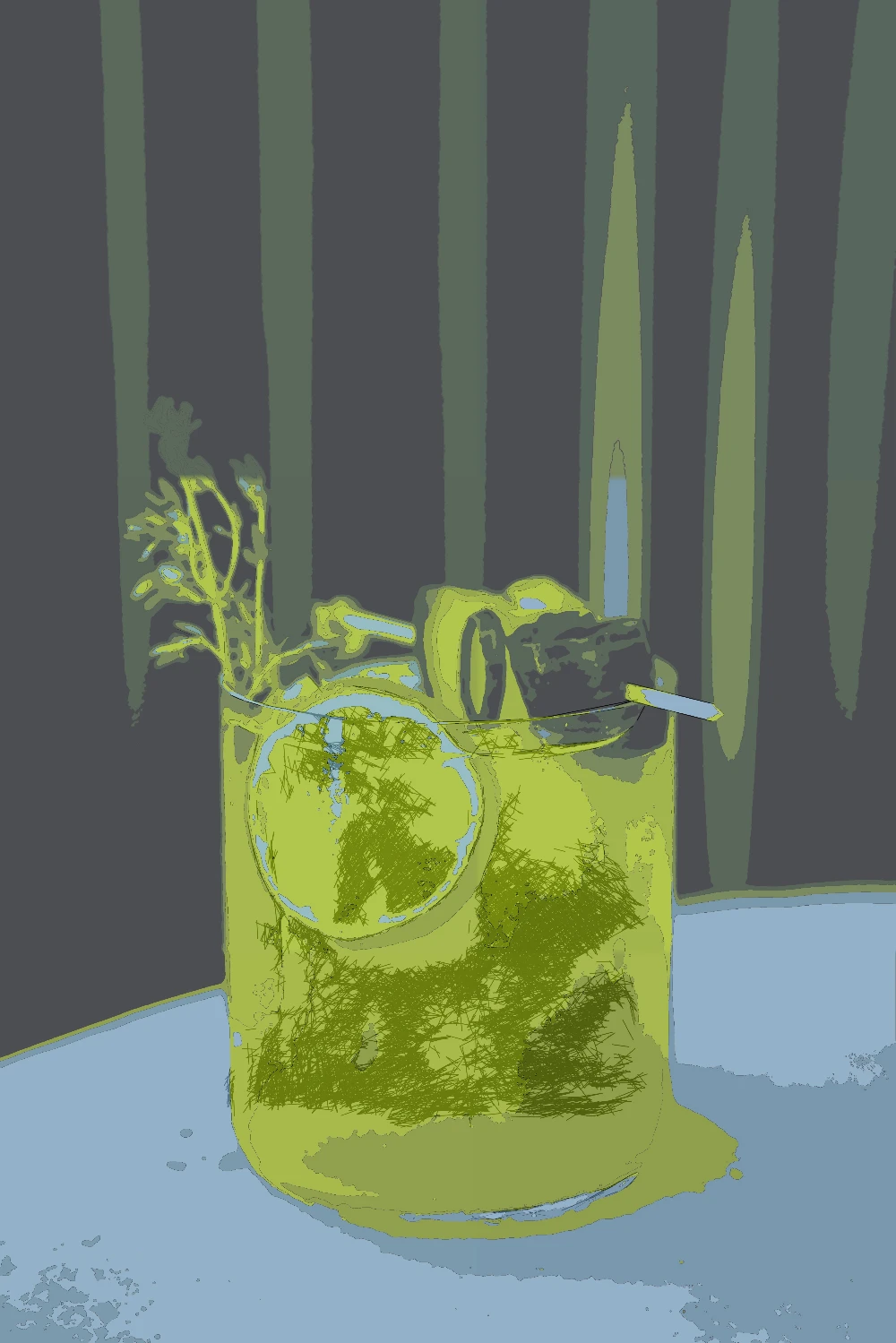 Illustration en ligne anime example