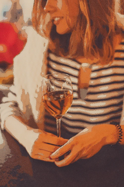 Anime line illustration style (Example 01).