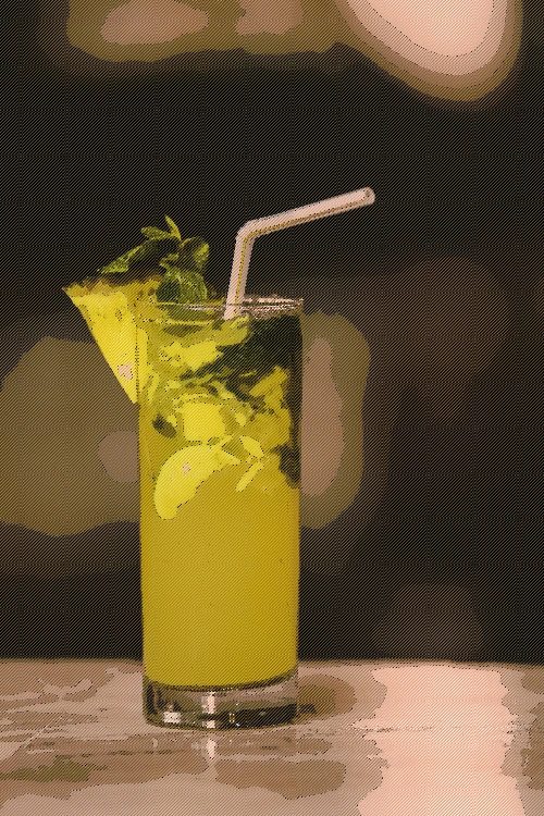 Anime line illustration style (Example 02).