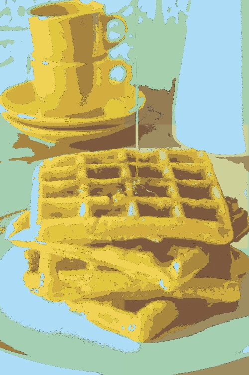 Cafe Mocca illustration style.