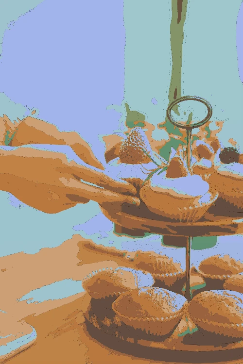 Cafe Mocca illustration style.