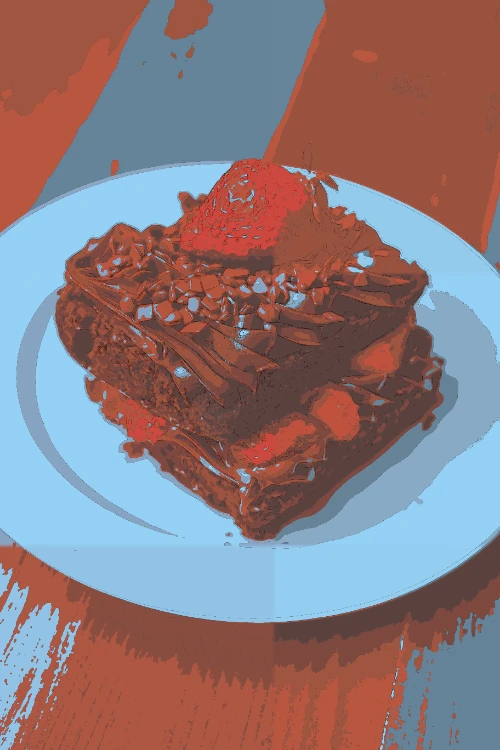 Cafe Mocca illustration style.