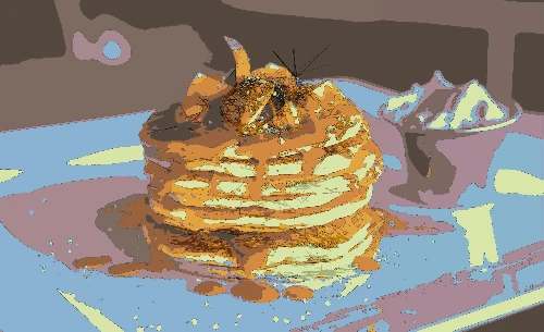 Cafe Mocca illustration style.