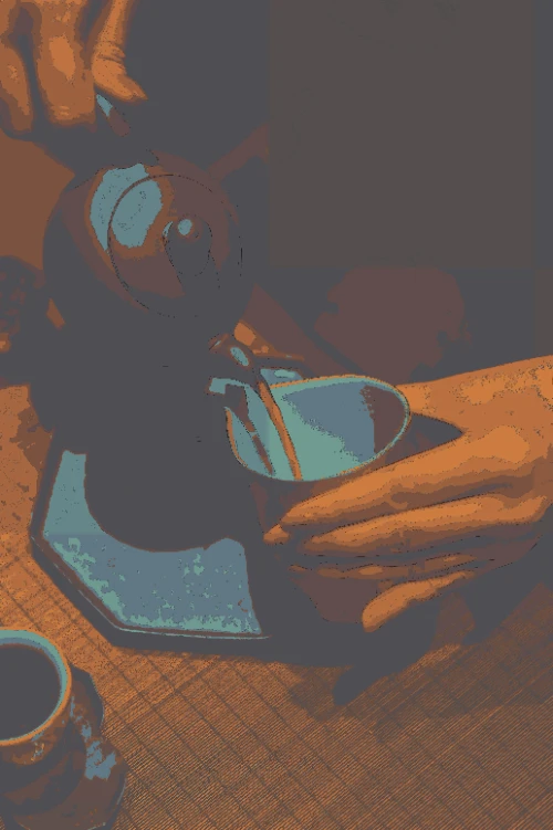 Cafe Mocca illustration style.